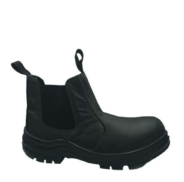 Safe Steps Chelsea Mens Safety Boots - Black