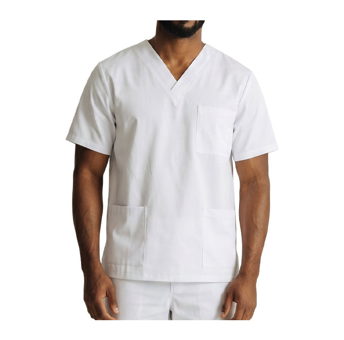 Whisper Mens V Neck Nursing Top