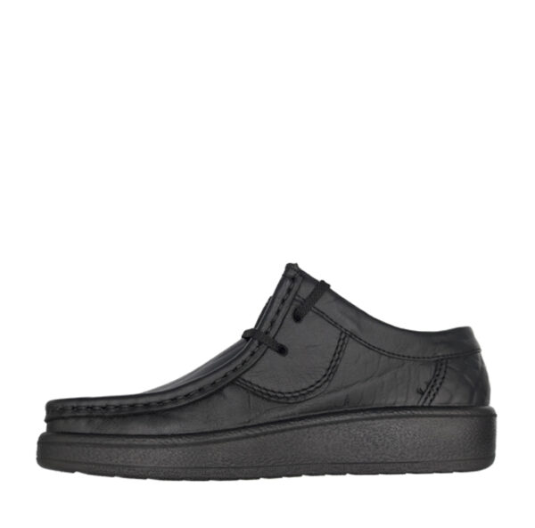 Grasshoppers Hornsby Leather Men's Shoes - Black - Image 2