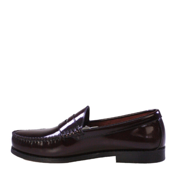 Dakotas Moccasin 5512 Hi-Shine - Burgundy - Image 2
