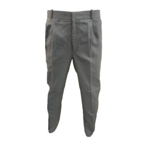Monitor School Trousers 2 Pleat Slim Fit Mens - Grey (Sizes 34-42)