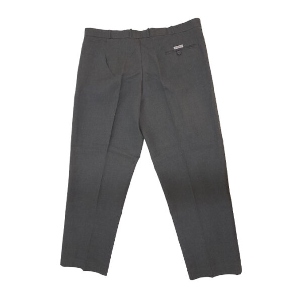 Monitor School Trousers 2 Pleat Regular Mens - Grey (Size 44 -48) - Image 2