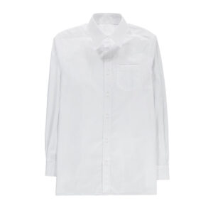 Boys School Shirts Monitor Long Sleeves - White
