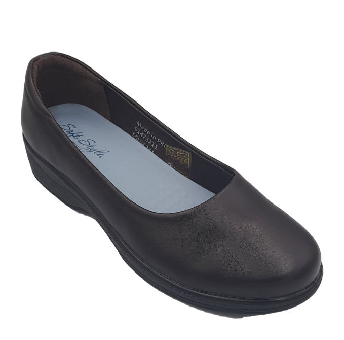Hush Puppies Soft Jasmine - Chocolate - Image 3