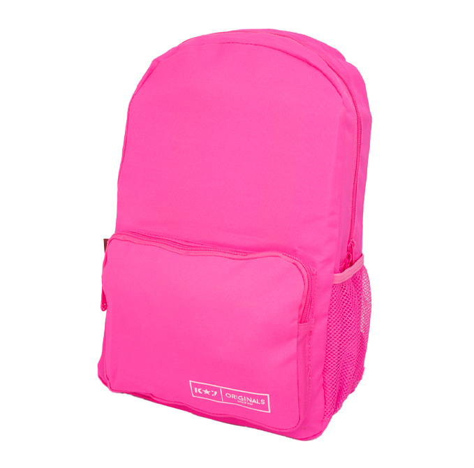 K-7 Bear Backpack - Pink